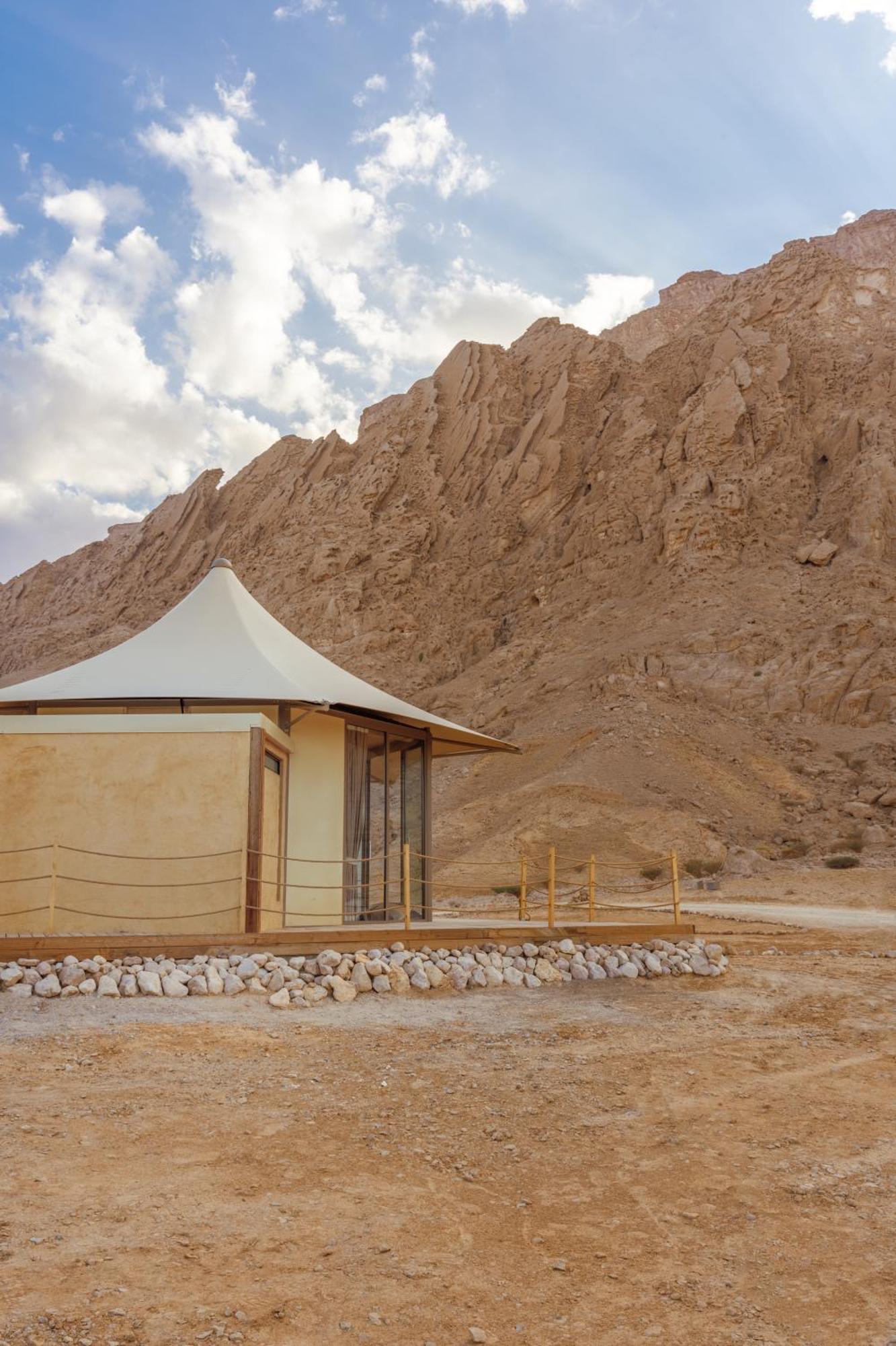 אל עין Pura Eco Retreat, Jebel Hafit Desert Park מראה חיצוני תמונה
