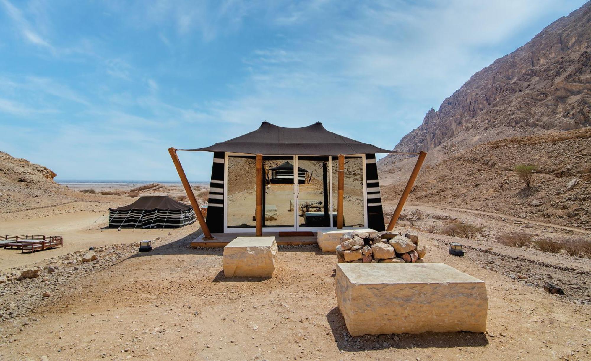 אל עין Pura Eco Retreat, Jebel Hafit Desert Park מראה חיצוני תמונה